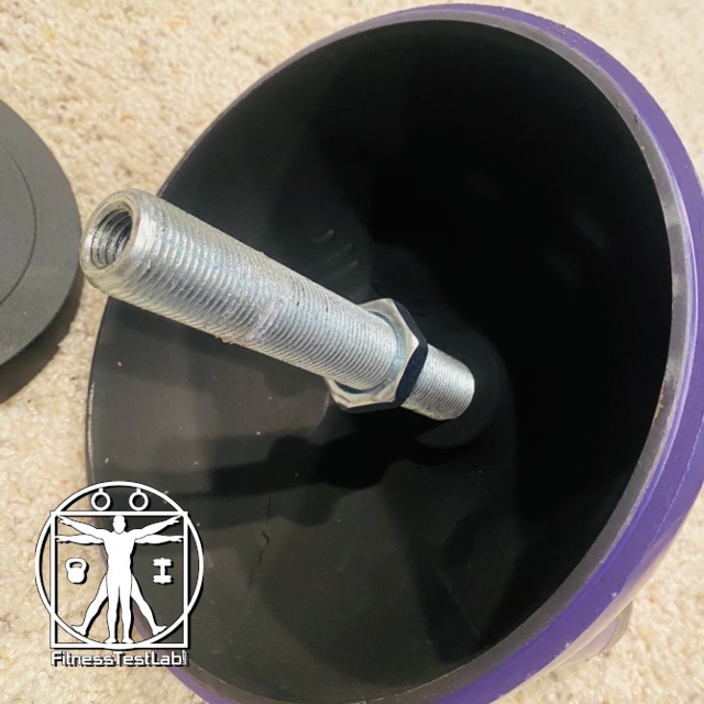 Bells of Steel Adjustable Kettlebell Internal Adjustment